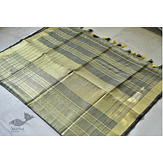 Kopal | Handloom Tissue Linen Saree ~ 10