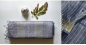 Tissue linen handloom grey saree