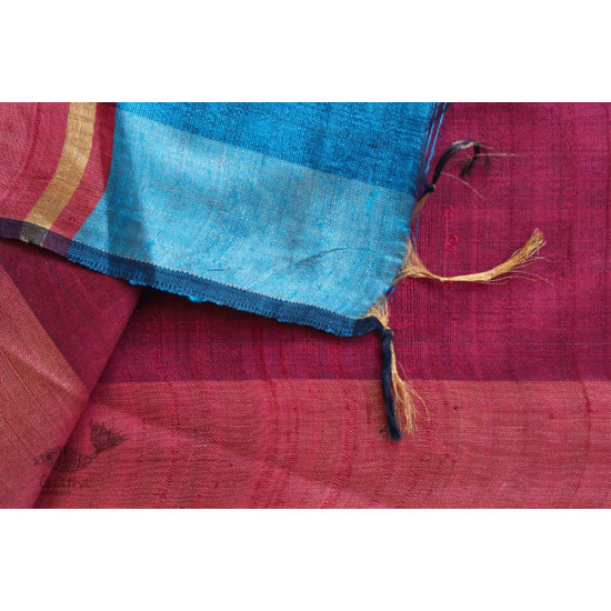 वैशाली ❂ Bhagalpuri Ghicha Raw Silk Saree  ❂ 24