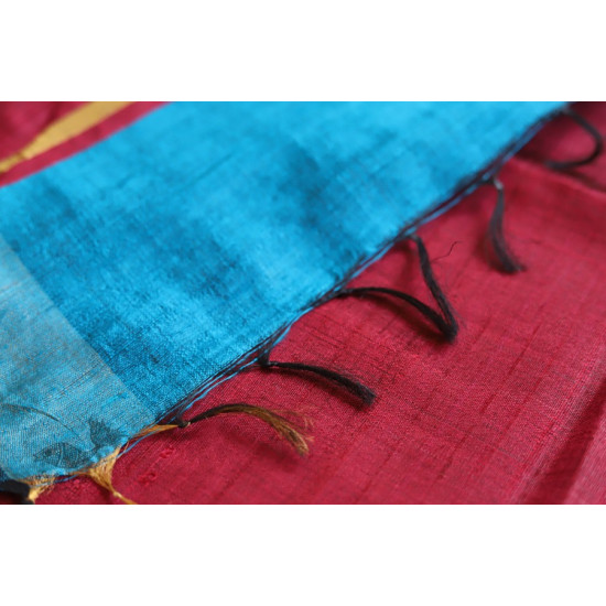 वैशाली ❂ Bhagalpuri Ghicha Raw Silk Saree  ❂ 24