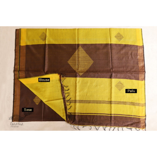 वैशाली ❂ Bhagalpuri Ghicha Raw Silk Saree  ❂ 27