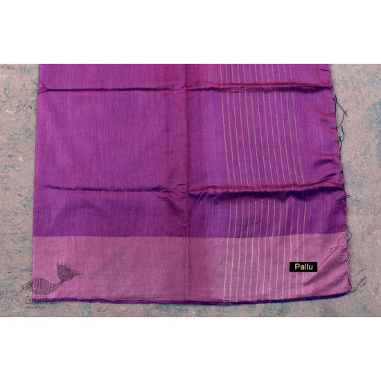 वैशाली ❂ Bhagalpuri Munga Silk Saree  ❂ 33