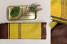 वैशाली ❂ Bhagalpuri Ghicha Raw Silk Saree  ❂ 27