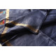 shop Handloom Silk Linen Blue Saree Embroidered