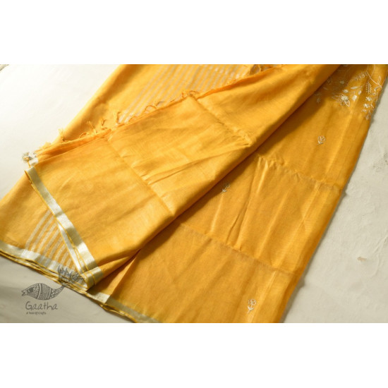 shop Handloom Tissue Linen Saree