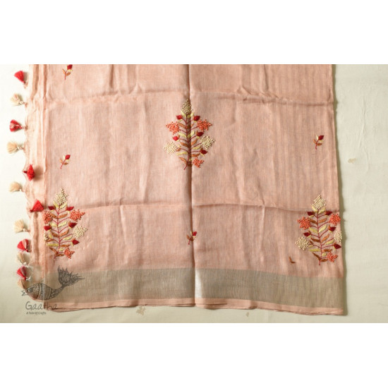 shop Handloom Tissue Linen Saree