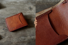 रिक्त . Rikt ~ Ginger Mini Leather Wallet