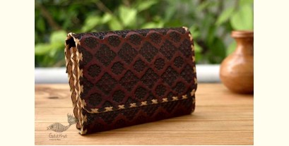 रिक्त . Rikt | Leather Hand Bag ♠ Anna - Small Wallet ♠ 3B