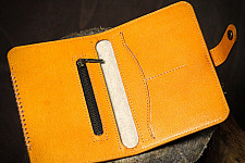रिक्त . Rikt | Leather ~ Travel Wallet - Indigo
