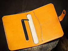 रिक्त . Rikt | Leather ~ Travel Wallet - Indigo