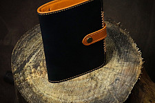 रिक्त . Rikt | Leather ~ Travel Wallet - Indigo