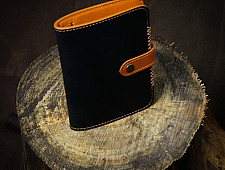 रिक्त . Rikt | Leather ~ Travel Wallet - Indigo