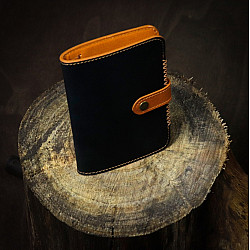 रिक्त . Rikt | Leather ~ Travel Wallet - Indigo
