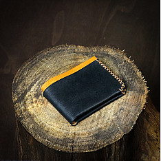 रिक्त . Rikt | Leather ~ Classic Wallet - Indigo