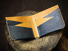 रिक्त . Rikt | Leather ~ Classic Wallet - Indigo