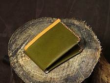 रिक्त . Rikt | Leather ~ Classic Wallet - Olive