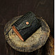 shop Leather ~ Small Clutch Wallet - Green
