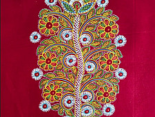 Art from Banni ~ Rogan Art Painting ( 10 x 6 inch ) - A