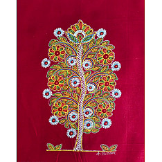 Art from Banni ~ Rogan Art Painting ( 10 x 6 inch ) - A