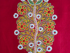 Art from Banni ~ Rogan Art Painting ( 10 x 6 inch ) - A