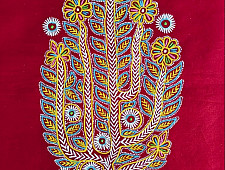 Art from Banni ~ Rogan Art Painting ( 10 x 6 inch ) - B