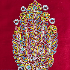 Art from Banni ~ Rogan Art Painting ( 10 x 6 inch ) - B