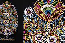 Art from Banni ~ Rogan Art Painting ( 10" X 6" ) 