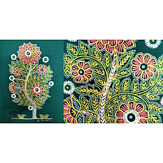 Art from Banni ~ Rogan Art Painting ( 10" X 6" ) - A