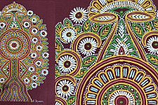 Art from Banni ~ Rogan Art Painting ( 10" X 6" ) - C