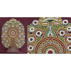 Art from Banni ~ Rogan Art Painting ( 10" X 6" ) - C