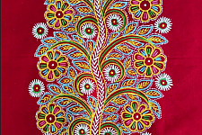 Art from Banni ~ Rogan Art Painting ( 10 x 6 inch ) - D