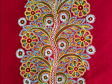 Art from Banni ~ Rogan Art Painting ( 10 x 6 inch ) - D