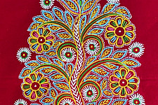 Art from Banni ~ Rogan Art Painting ( 10 x 6 inch ) - D