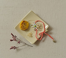 Threads of Tradition | Handmade Bhai Rakhi ( Set of Two)