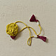 Shop Handmade Fabric Bhai Bhabhi Rakhi Set