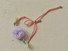 Threads of Tradition | Handmade Fabric Bhai Bhabhi Rakhi Set