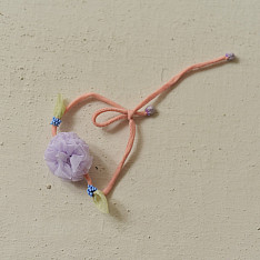 Threads of Tradition | Handmade Fabric Bhai Bhabhi Rakhi Set