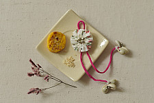 Threads of Tradition | Bhai Bhabhi Rakhi Set - Cotton Fabric