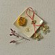 Shop Kundan Rakhi Set For Bhai & Bhabhi