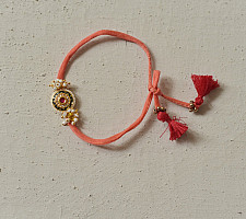 Threads of Tradition | Kundan Rakhi Set For Bhai & Bhabhi