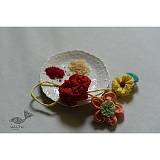 Threads of Tradition |Handmade Fabric Lumba Rakhi 