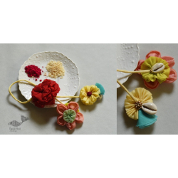 Threads of Tradition |Handmade Fabric Lumba Rakhi 