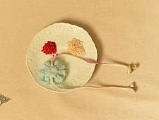 Threads of Tradition ~ Handmade Fabric Bhai Rakhi - B