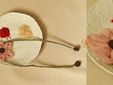 Threads of Tradition ~ Handmade Fabric Bhai Rakhi (Chanderi Fabric) G