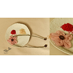 Threads of Tradition ~ Handmade Fabric Bhai Rakhi (Chanderi Fabric) G