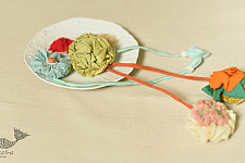 Threads of Tradition ~ Bhai Rakhi & Lumba Rakhi for Bhabhi ( Set of Two)