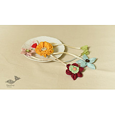 Threads of Tradition ~ Handmade Bhai - Bhabhi Rakhi & Lumba Rakhi ( Set of Two ) G