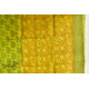 shop yellow block printed kota cotton embroidered dupatta in USA