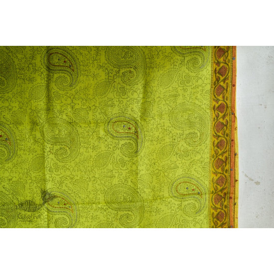 shop block printed kota cotton embroidered dupatta 