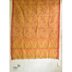 Saarang . सारंग ☁ Kota Doria Cotton Embroidered Dupatta ☁ 9